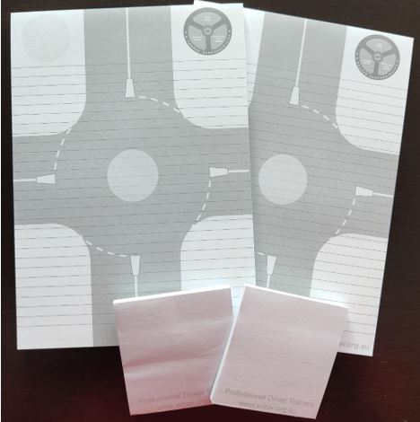 2 pack notepads and stickys